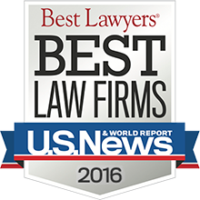 2016 Ranked Best Law Firm